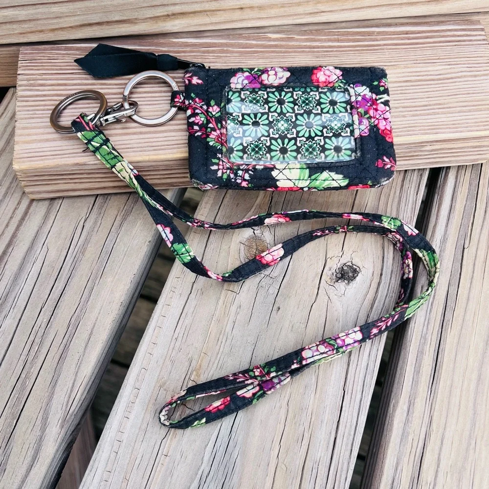 Vera Bradley Lanyard I.D. Wallet! VGUC! - Picture 8 of 12